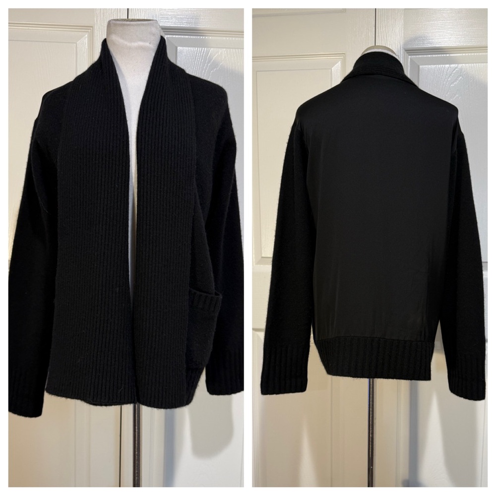 Repeat Silver Edition cashmere blend cardigan